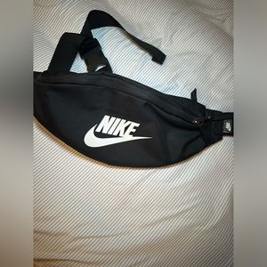 Black Nike belt bag